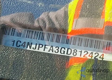 2016 Jeep Patriot Latitude из США, поврежденный, VIN 1C4NJPFA3GD812424